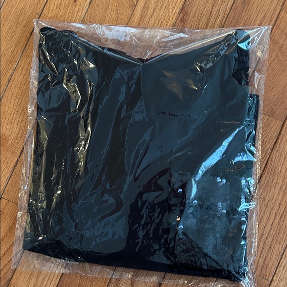 DKNY Sequin Pocket Turtleneck Sweater S - Picture 14 of 14